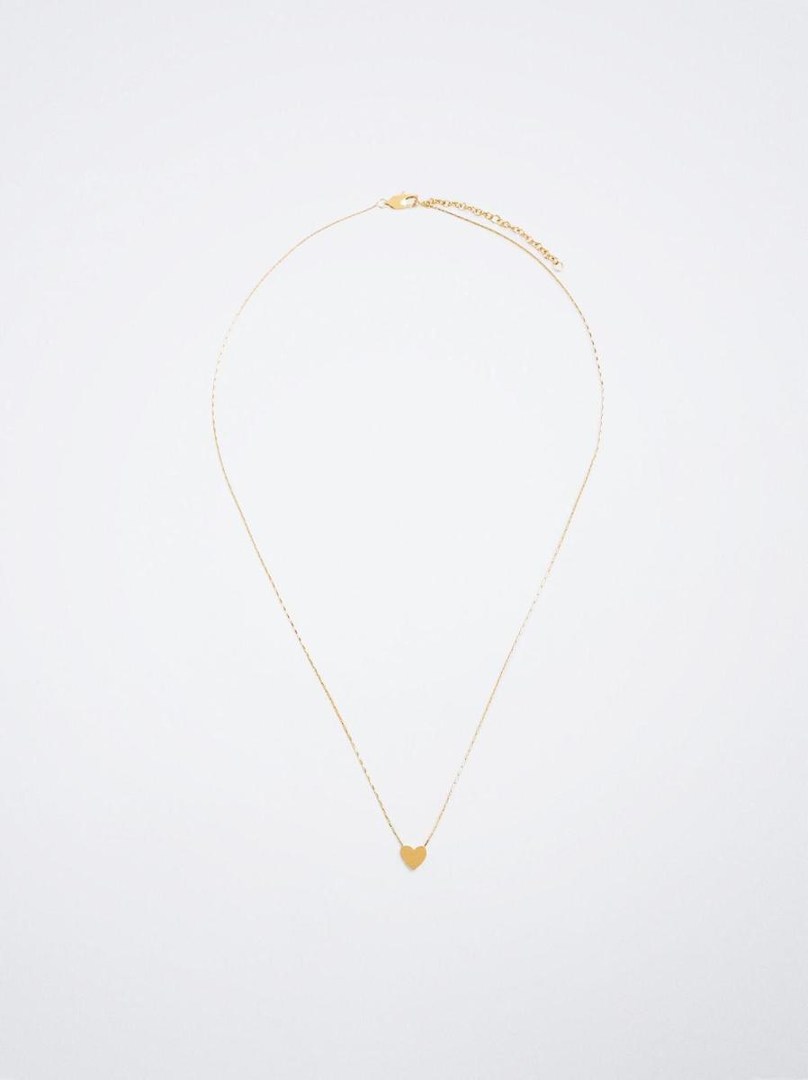 Colgante de acero con corazón de Parfois