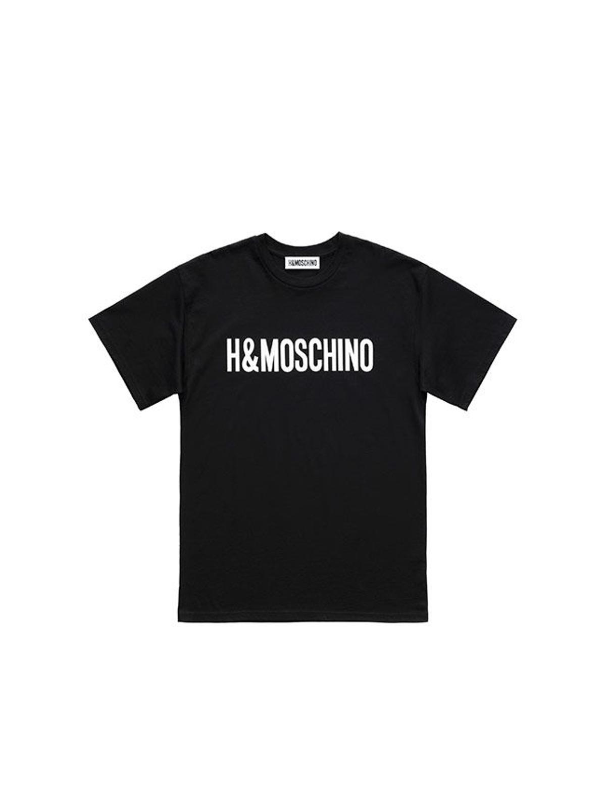 Todas las imágenes de la colección de Moschino x H&amp;M: camiseta con logo