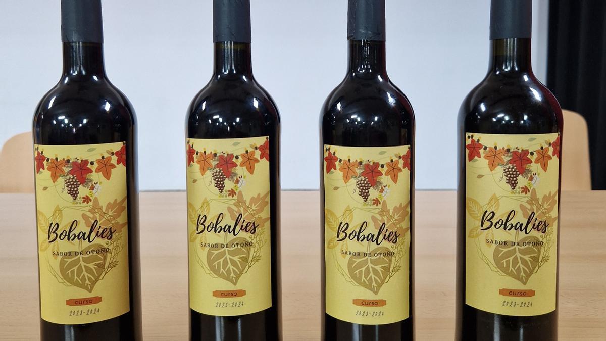 Bobalíes, el vino creado por los alumnos del IES Nº 1 de Requena.