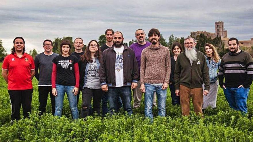 Els membres de la CUP de Castelló d&#039;Empúries.