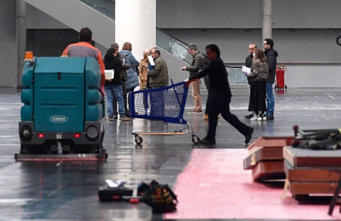 El gerente del área sanitaria visita Expocoruña