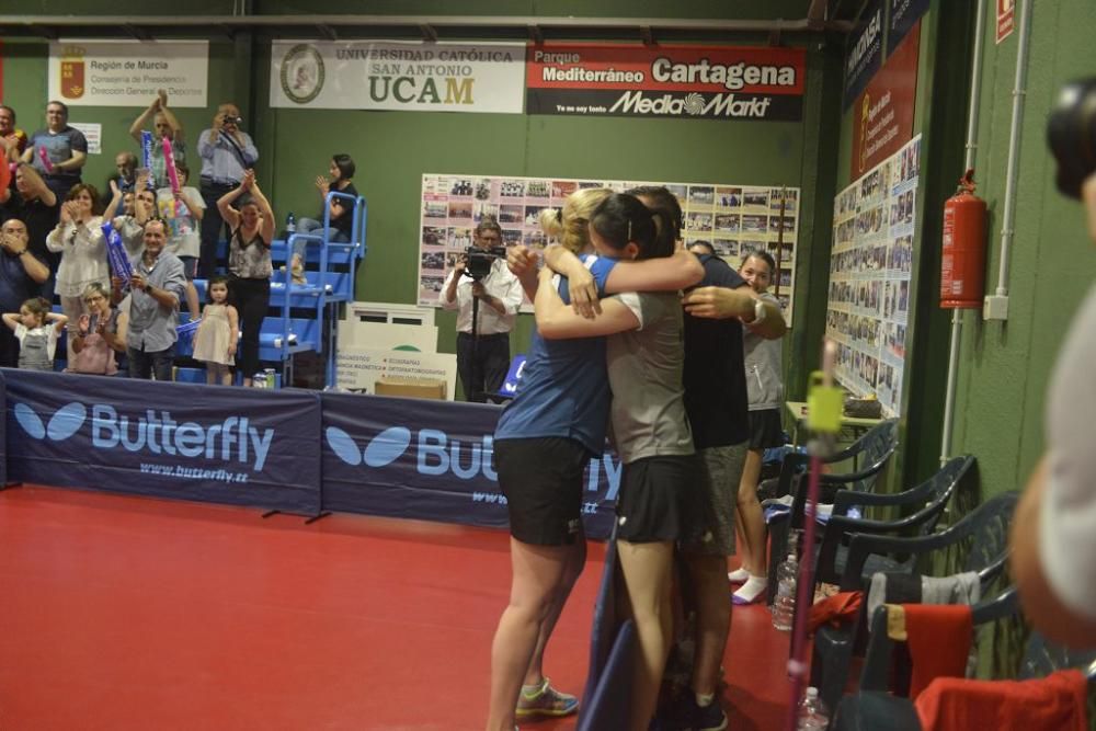 Tenis de mesa: UCAM Cartagena, campeón de Europa