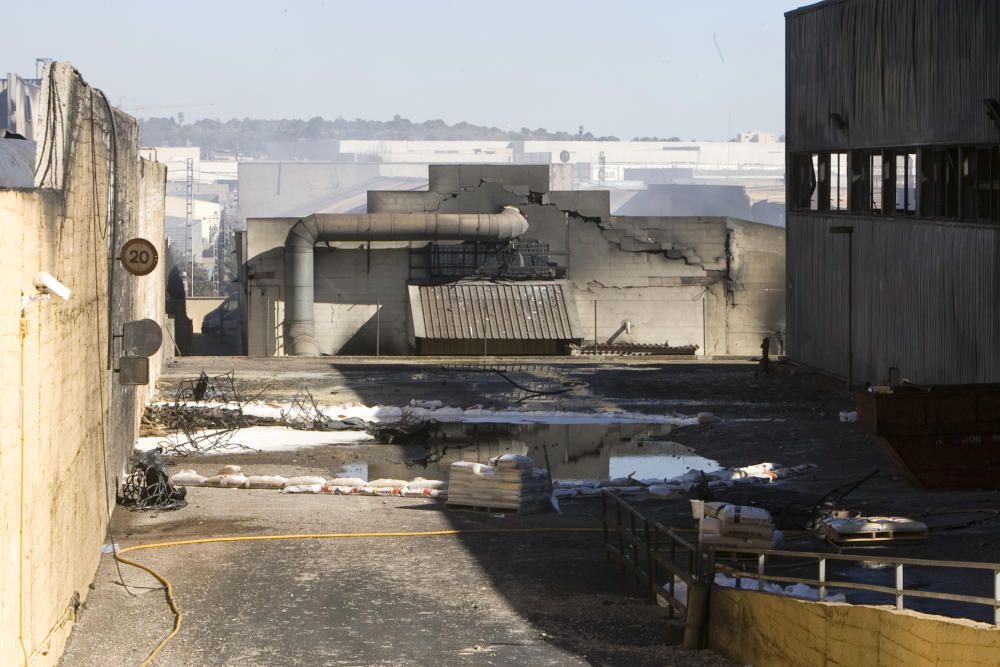 Así está Fuente del Jarro por dentro después del incendio