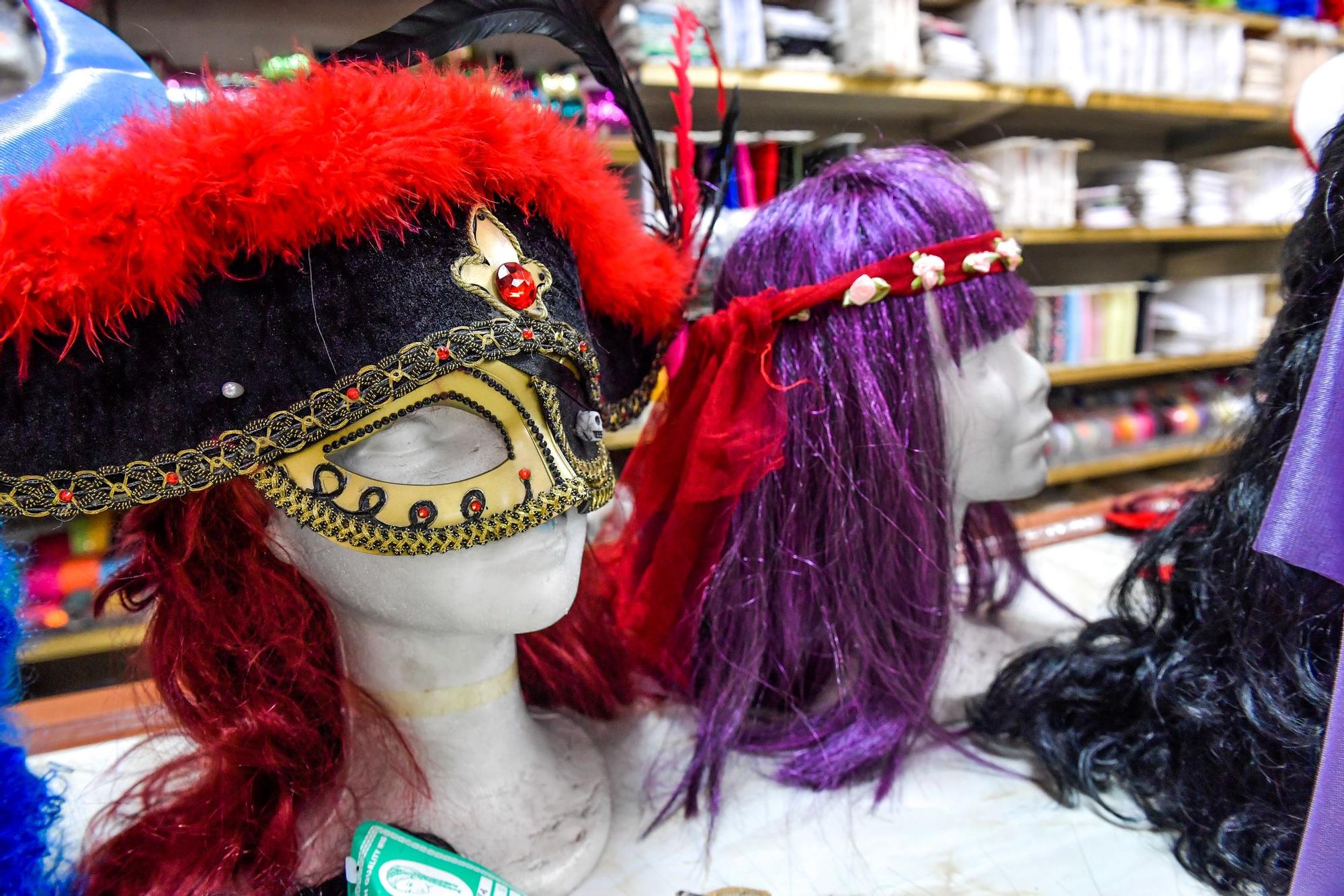 Los disfraces que carnaval que arrasan en las tiendas de Las Palmas de Gran Canaria