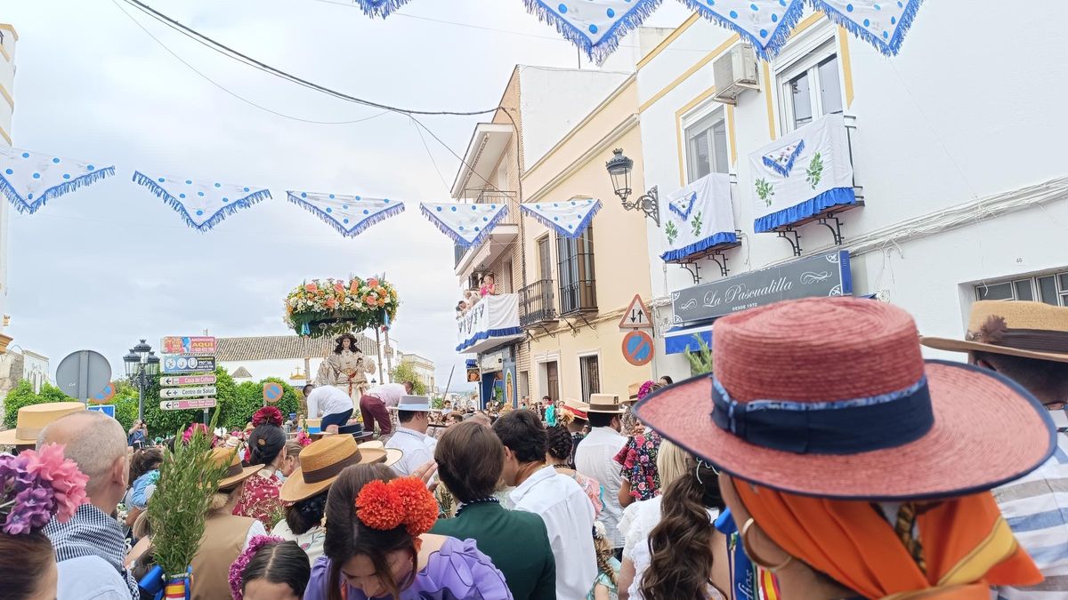 Imagen de la romería de Aguilar.