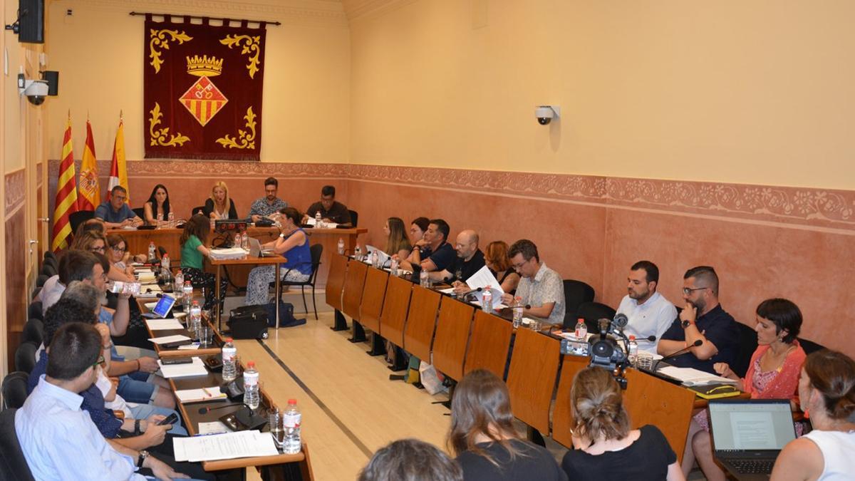 Sesión plenaria del Ayuntamiento de Rubí.