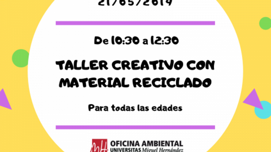 Cartel del taller