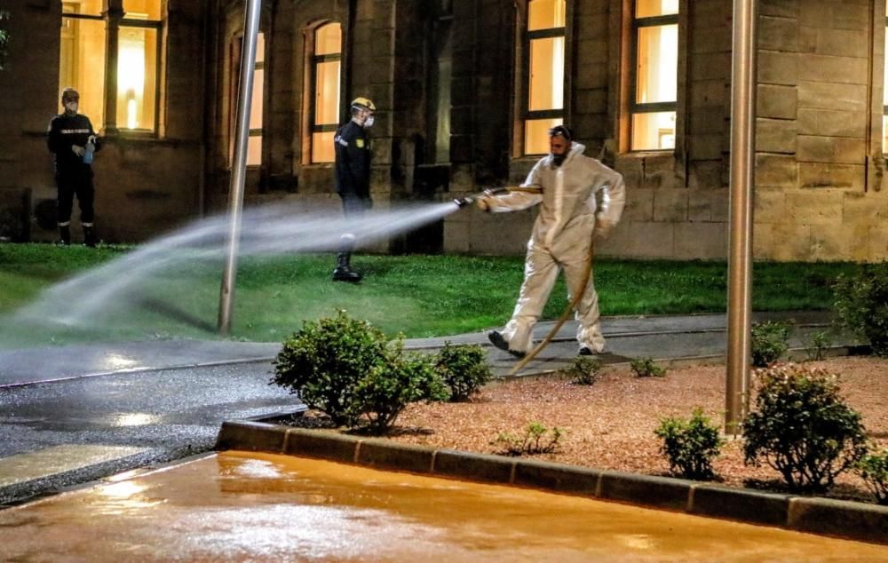 La UME acude a Alcoy por el coronavirus