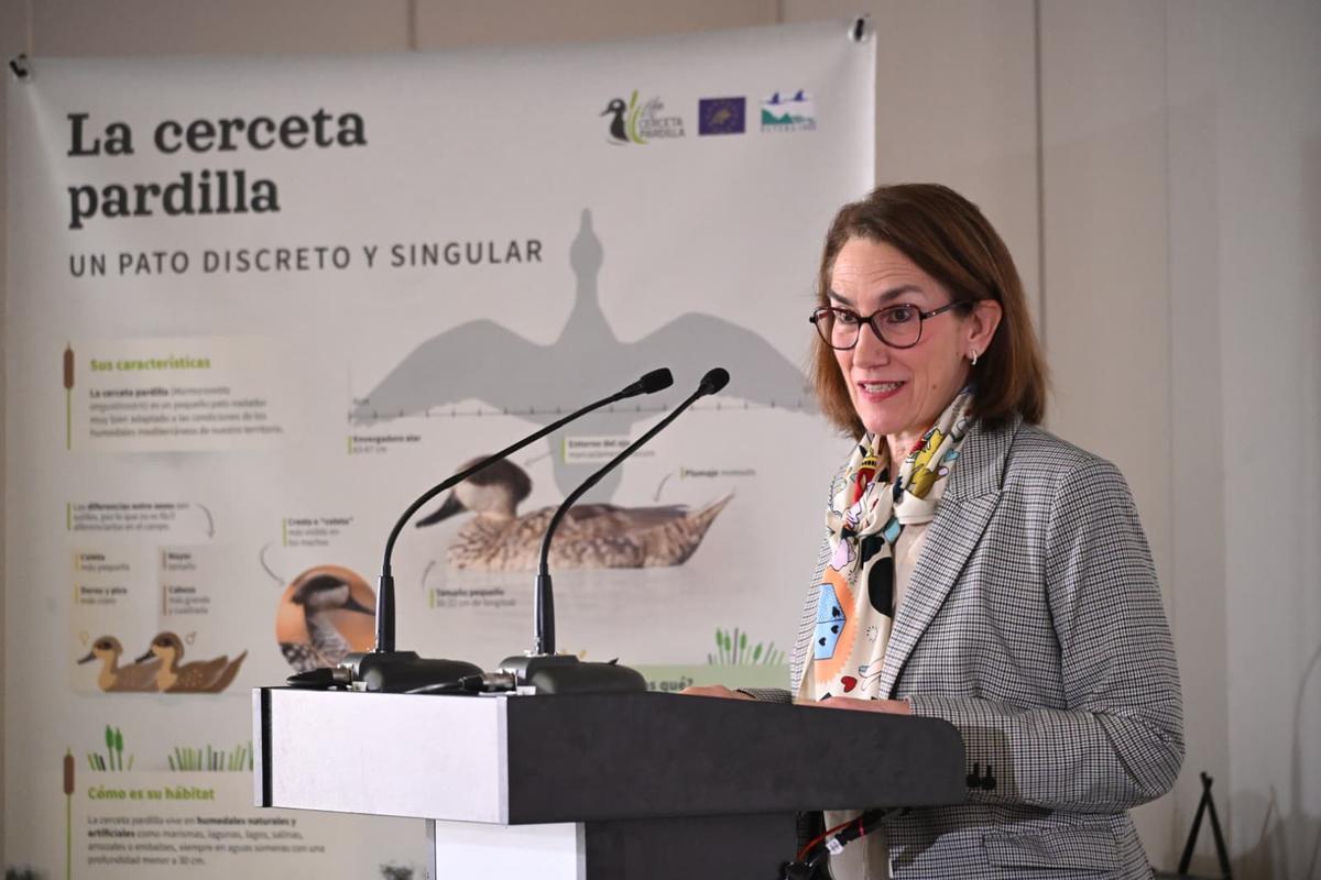 La directora general de Biodiversidad, Bosques y Desertificación del ministerio, María Jesús Rodríguez de Sancho
