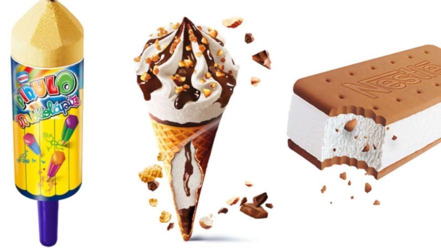 Nueva lista de helados de Nestlé con óxido de etileno, un producto cancerígeno