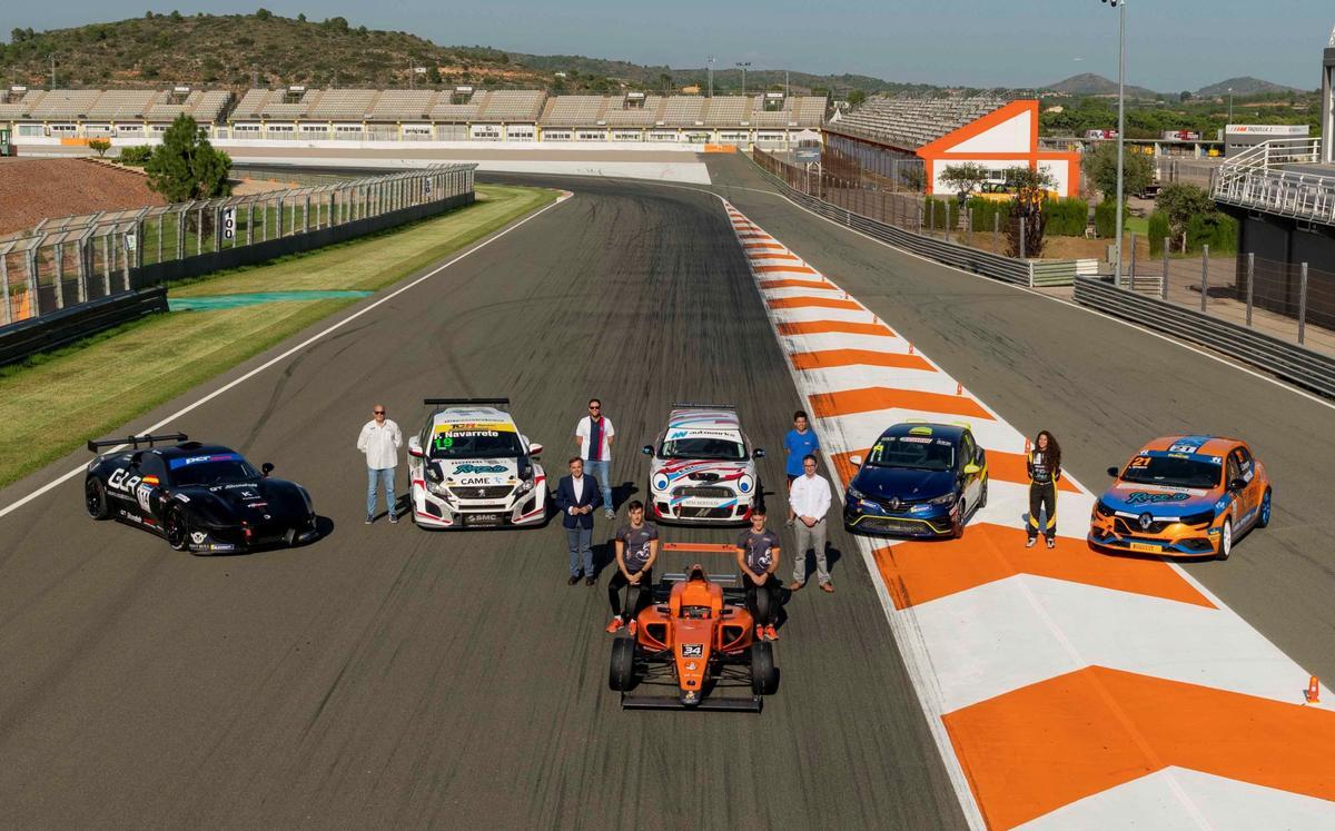 Los modelos de coches participantes en el Racing Weekend