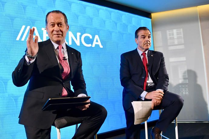 Escotet y Vidal desgranan el acuerdo Abanca-Dépor