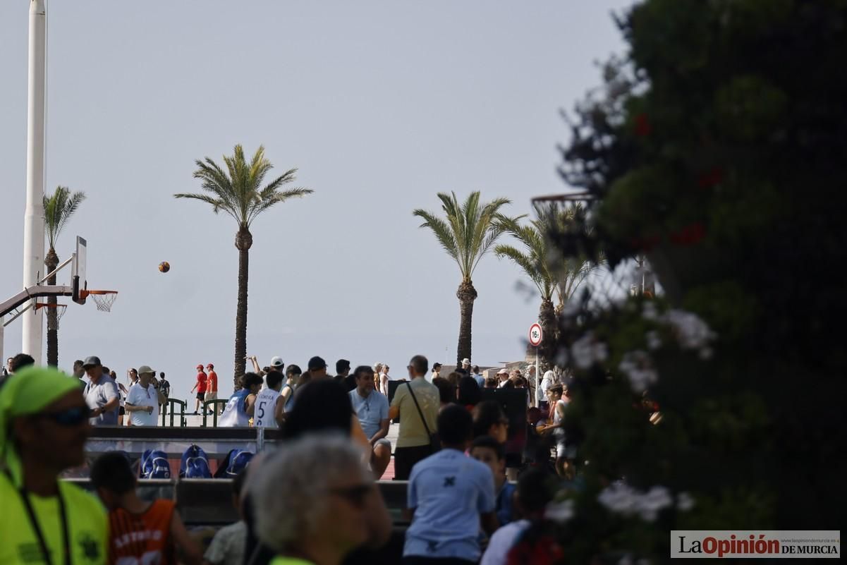 El Circuito 3x3 CaixaBank de baloncesto en Cartagena, en imágenes
