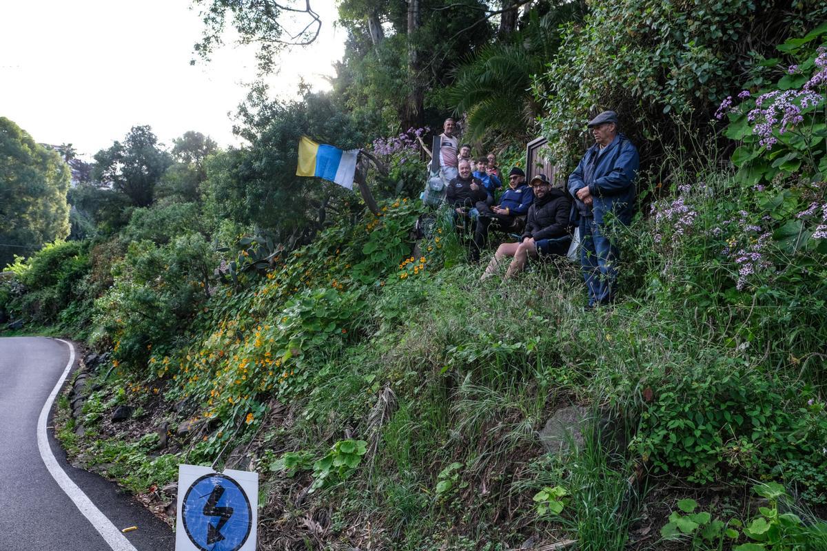 Rally Islas Canarias 2026: ambiente en la shakedown de Santa Brígida