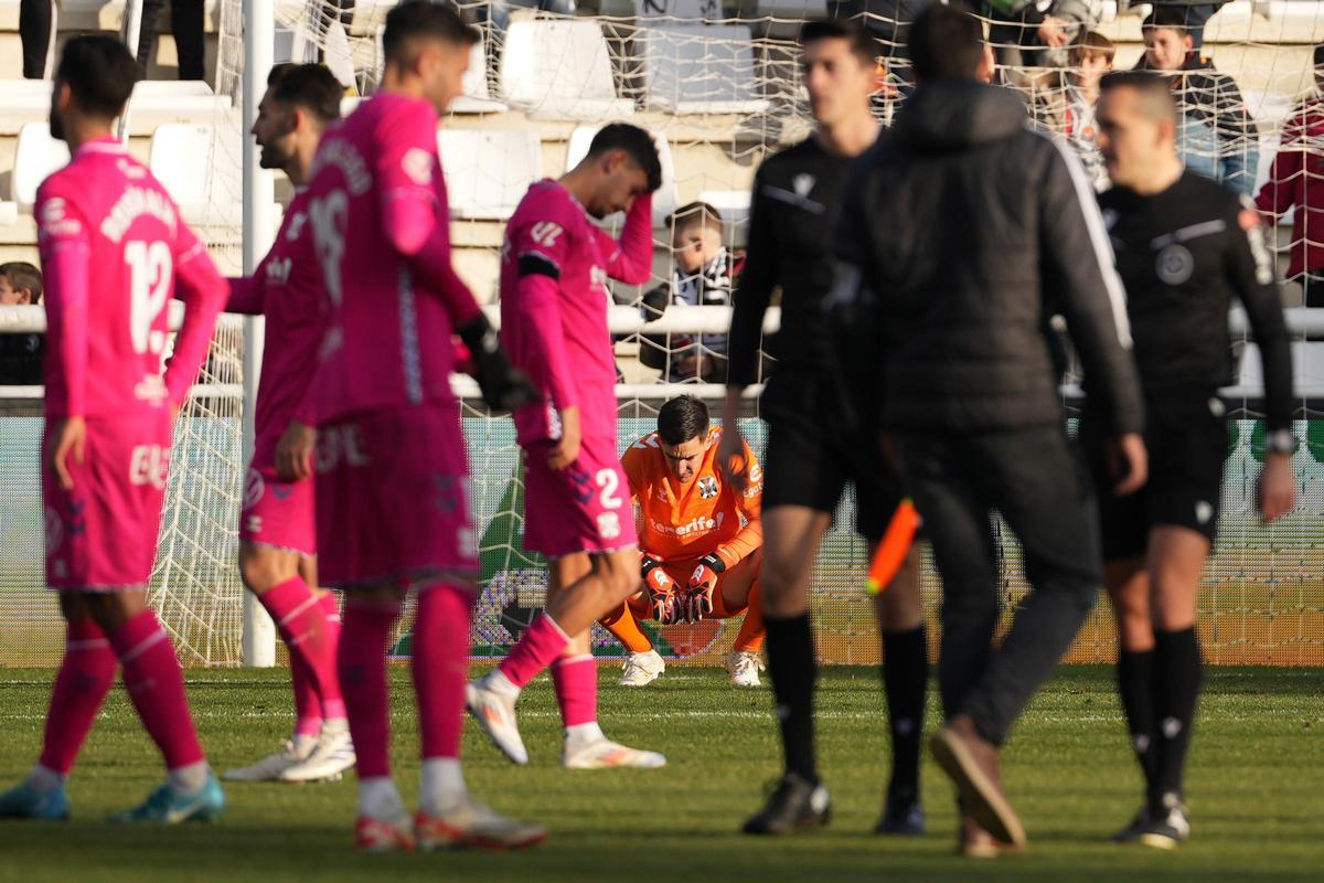 El Burgos-Tenerife de diciembre de 2024.