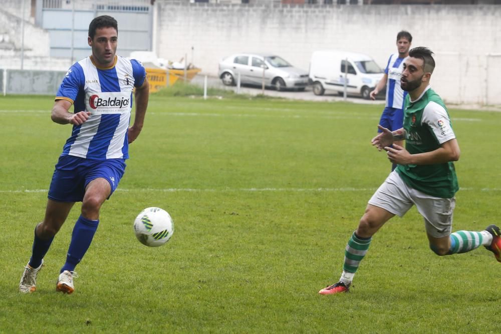 El partido entre el Real Avilés y el Llanes, en imágenes