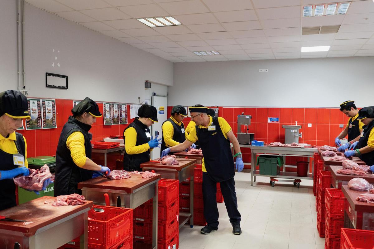 Formación de futuros trabajadores de Alimerka