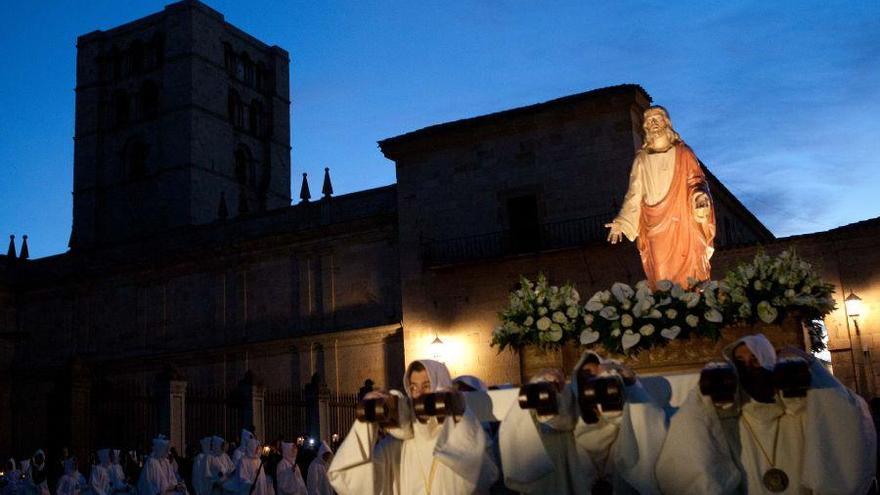 Desfile del paso de Luz y Vida, en la pasada Semana Santa