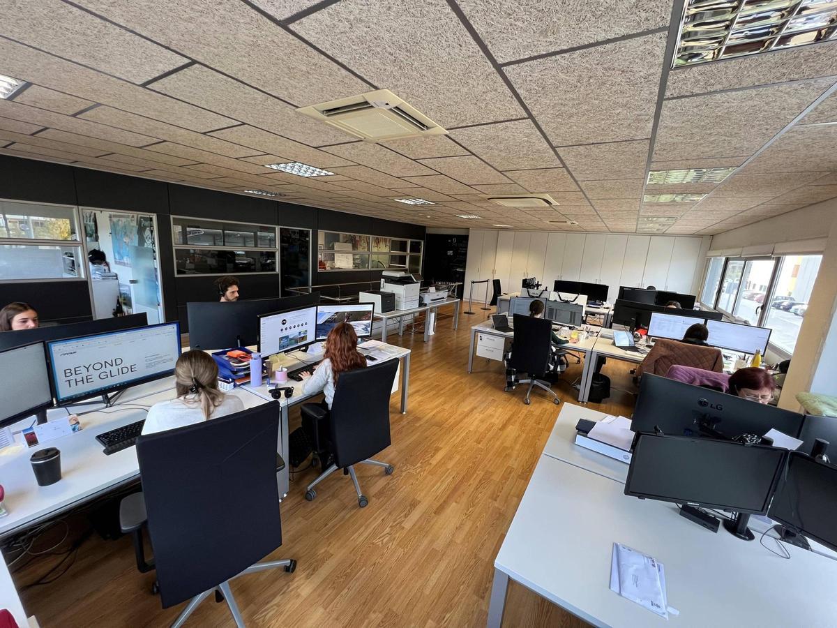 Una imatge de la seu de l’empresa a la Cellera de Ter.