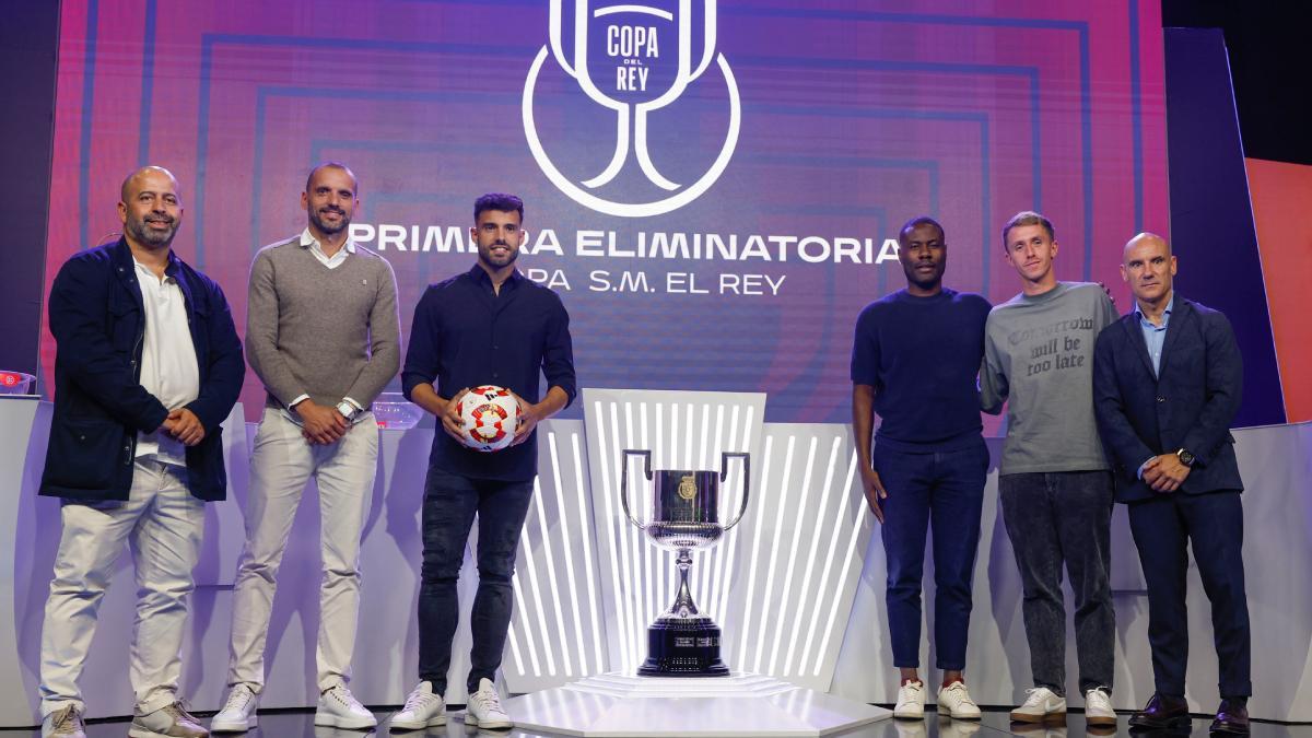 Una imagen del último sorteo de la Copa del Rey