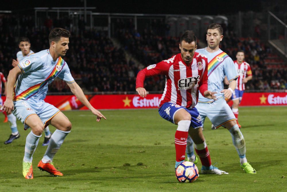 Les imatges del Girona - Rayo (1-3)