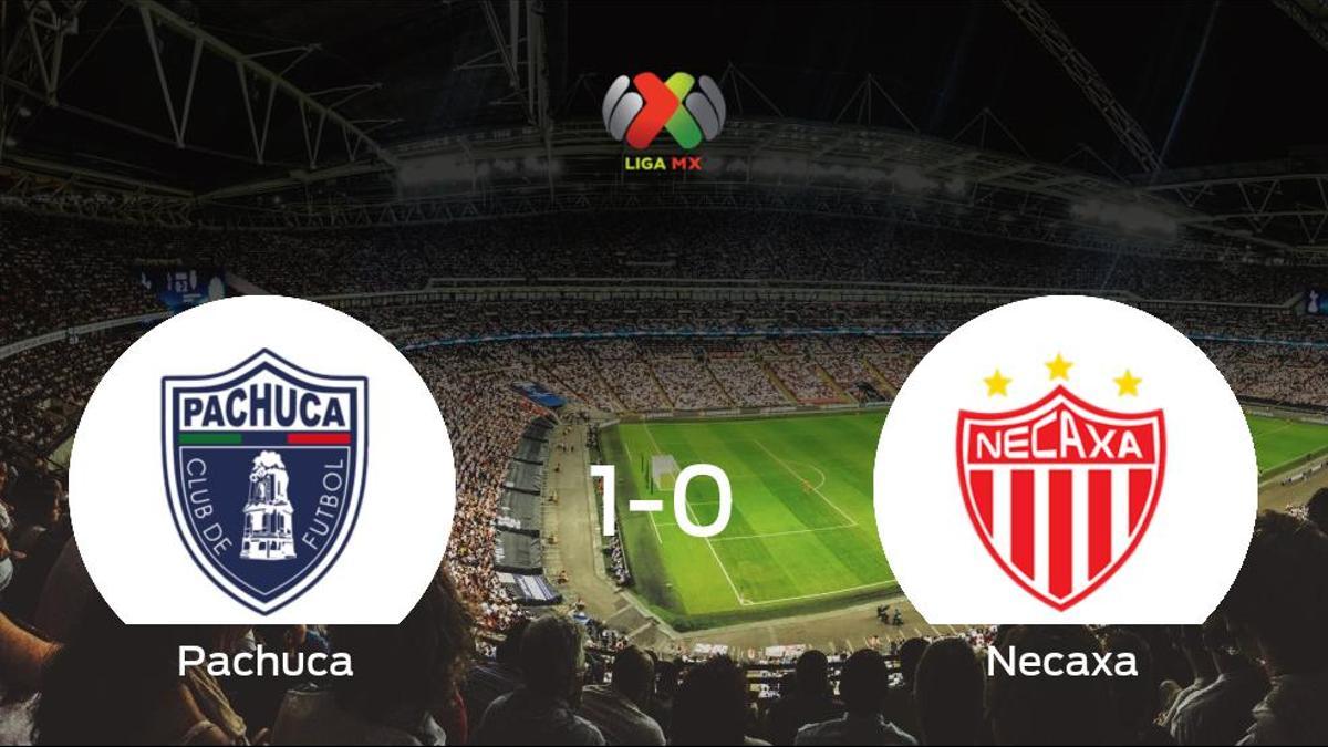 El Pachuca gana 1-0 al Necaxa y se lleva los tres puntos