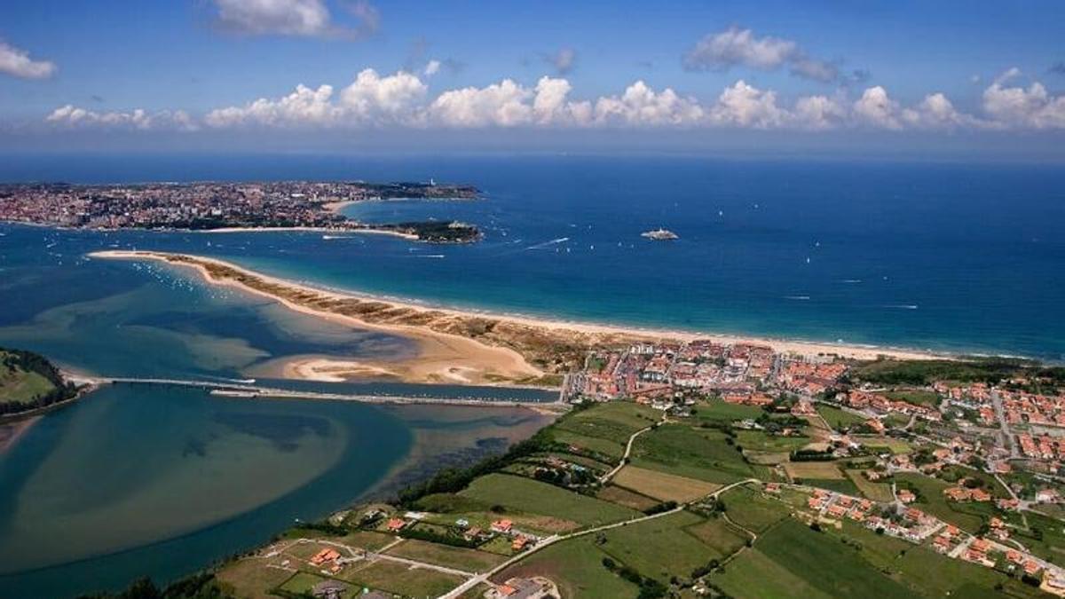 Bahía de Santander.