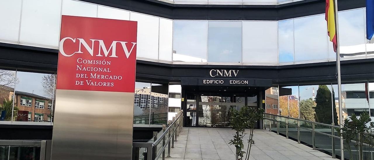 Seu de la Comissió del Mercat de Valors a Madrid