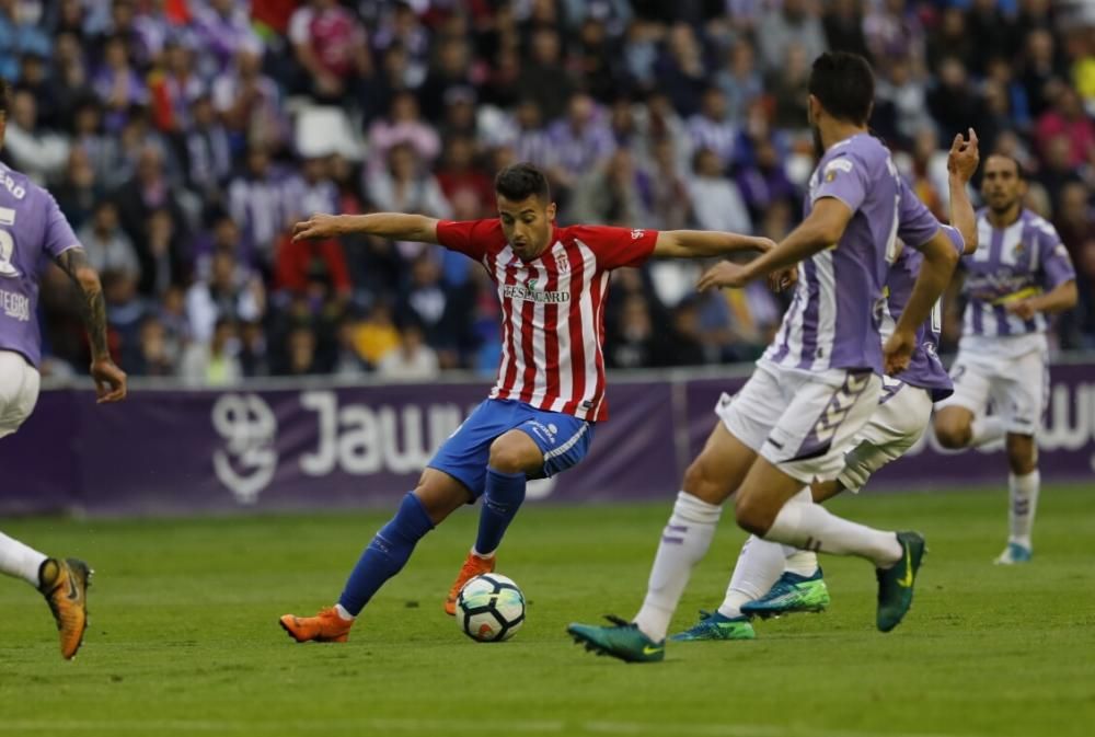 El Valladolid - Sporting, en imágenes