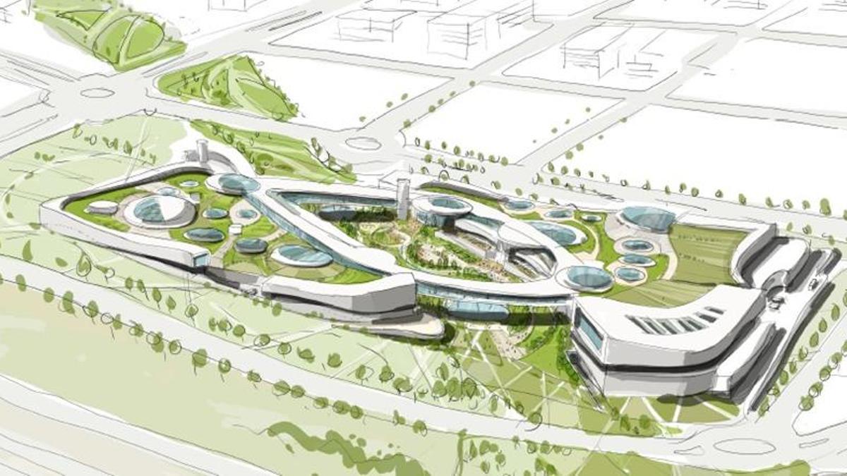 Imagen del proyecto de Valdebebas Shopping.