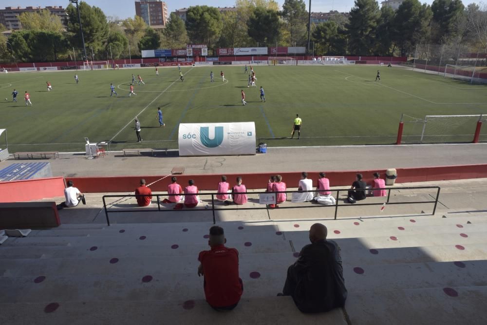 El CE Manresa aconsegueix una victòria soferta