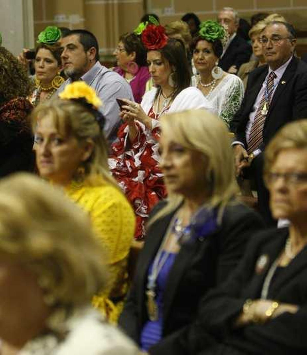 Misa ayer en la Parroquia de San Juan Bautista.