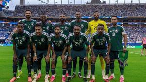 Arabia Saudí, en su primer partido del Mundial contra Uruguay