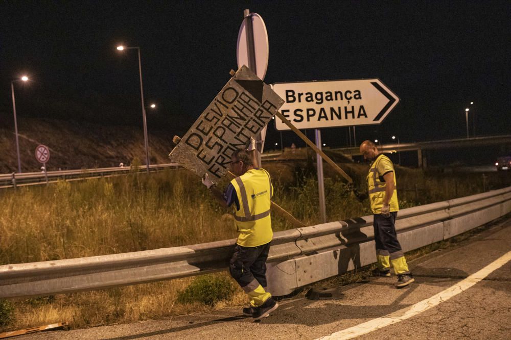 Apertura de las fronteras entre España y Portugal