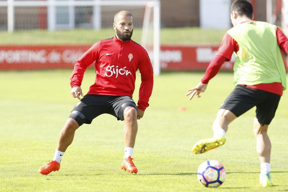 Entrenamiento del Sporting