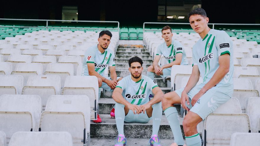Un homenaje a Heliópolis y al Villamarín, las señas de identidad de la segunda equipación del Betis