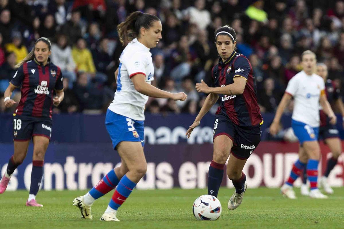 Partido Levante femenino- Barcelona