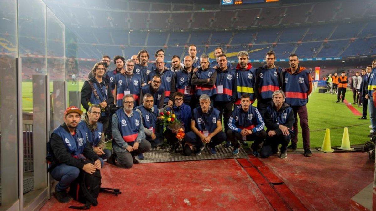 Los fotógrafos recordaron a Ferran Zueras