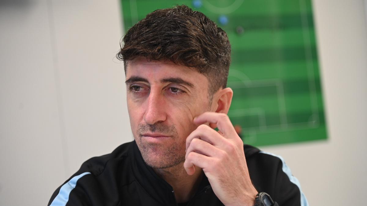 Pablo Hernández, entrenador del CD Castellón.