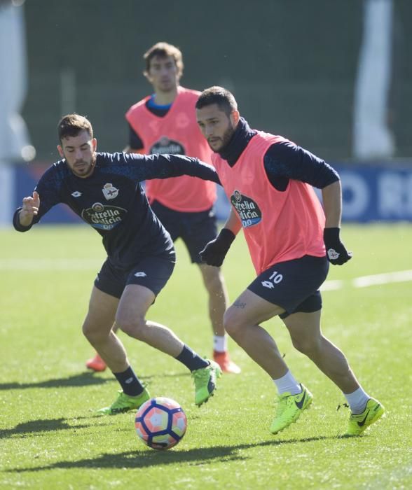 Entrenamiento del Deportivo 9 de marzo