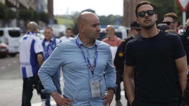 Pedro Arboleya y Miguel Linares. | MARA VILLAMUZA