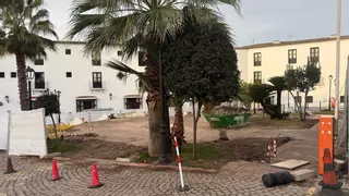 El jardín del Parador de Mérida cambiará por completo su imagen para resaltar los restos arqueológicos