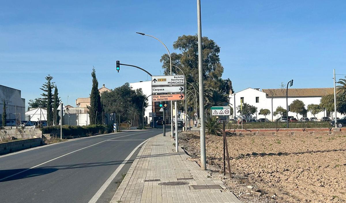 Intersección conflictiva que será reordenada.