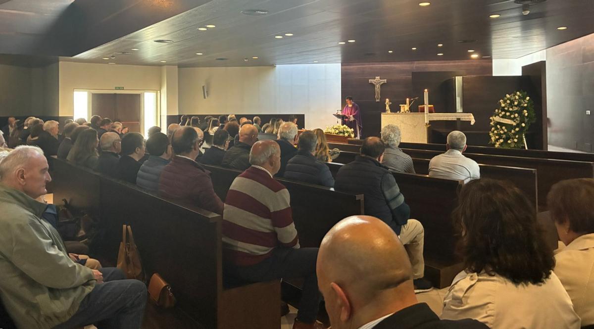 Misa en la capilla de Boisaca por Ángel Brey