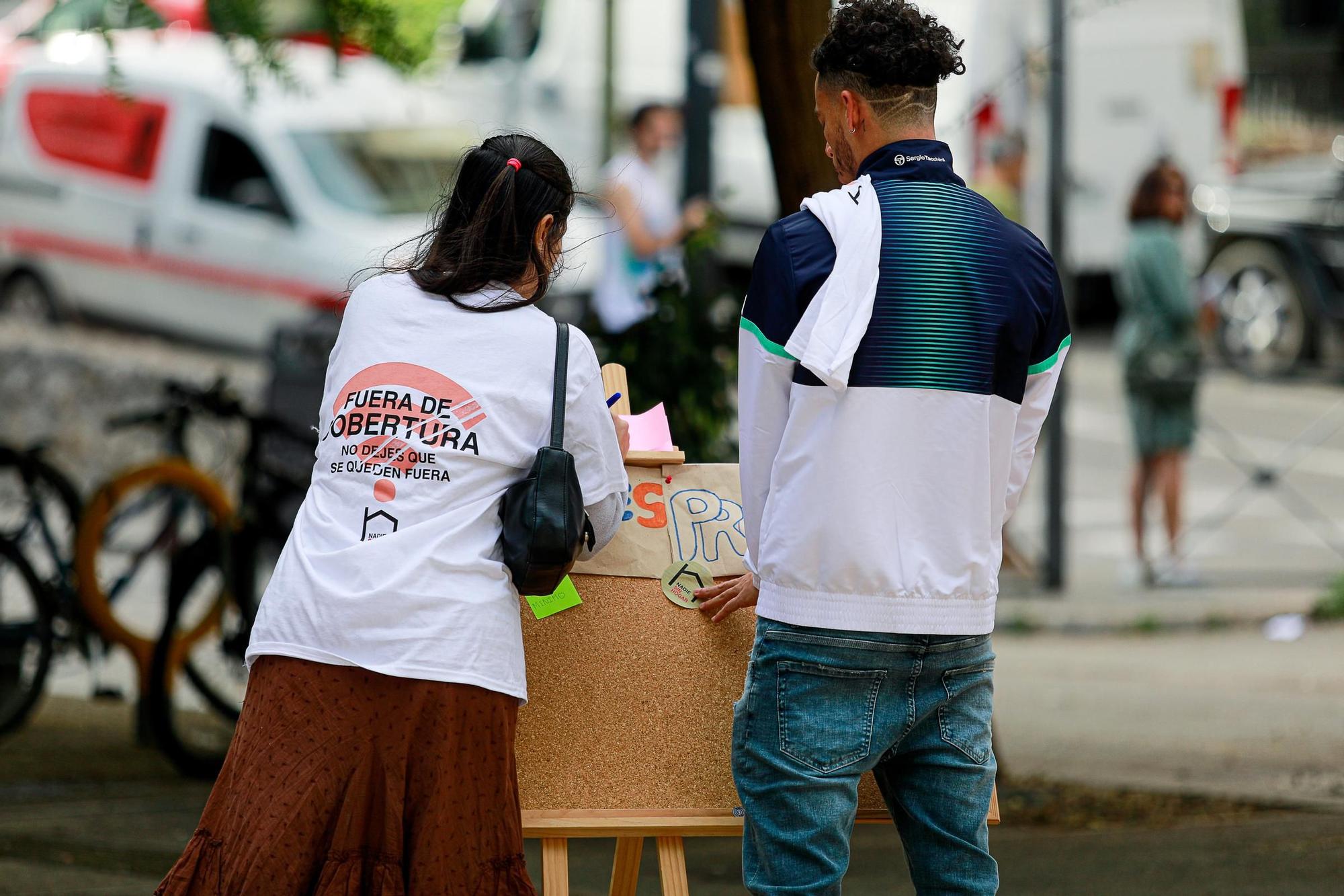 La celebración del Día de las Personas sin Hogar en Ibiza, en imágenes
