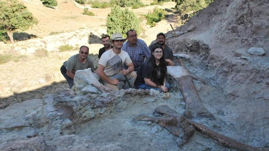 Paleontólogos piden un centro para investigar tras el hallazgo de Morella