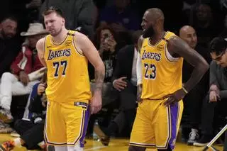 Los Lakers de Doncic y LeBron consuman su primer fiasco devorados por los Timberwolves de Gobert