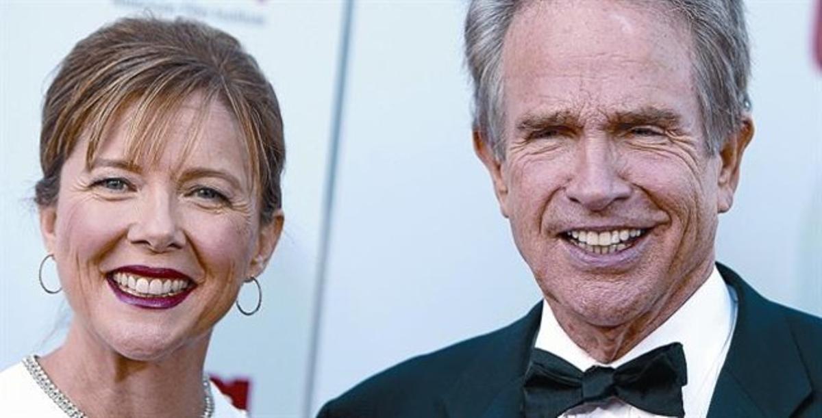 Annette Bening i Warren Beatty, en una gala d’homenatge a l’actor a Los Angeles, el juny del 2008.