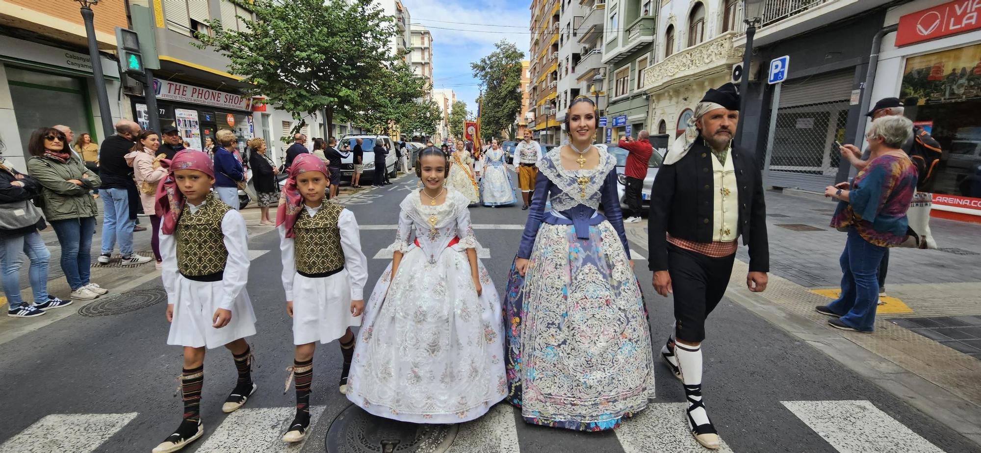 Las comisiones el Marítim, protagonistas en el Homenaje a la Senyera
