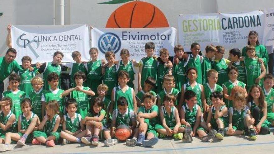 El Club Bàsquet s&#039;Olivera cumple su primer curso con 46 jóvenes jugadores